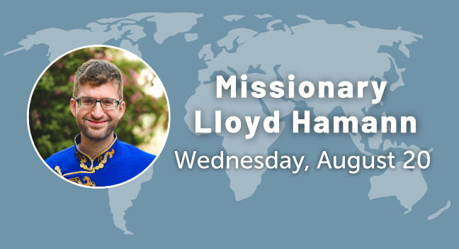 Missionary Lloyd Hamann