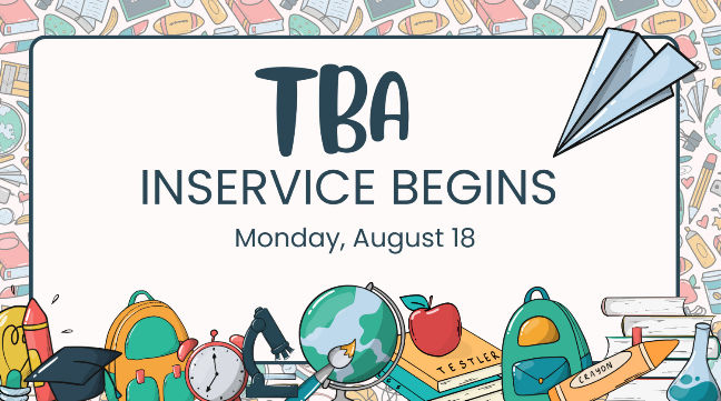 TBA Inservice Begins