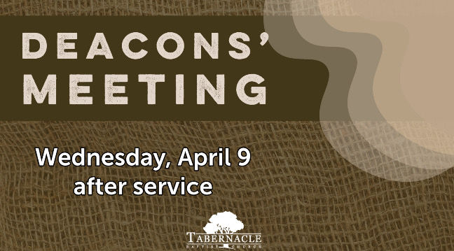Deacons Meeting
