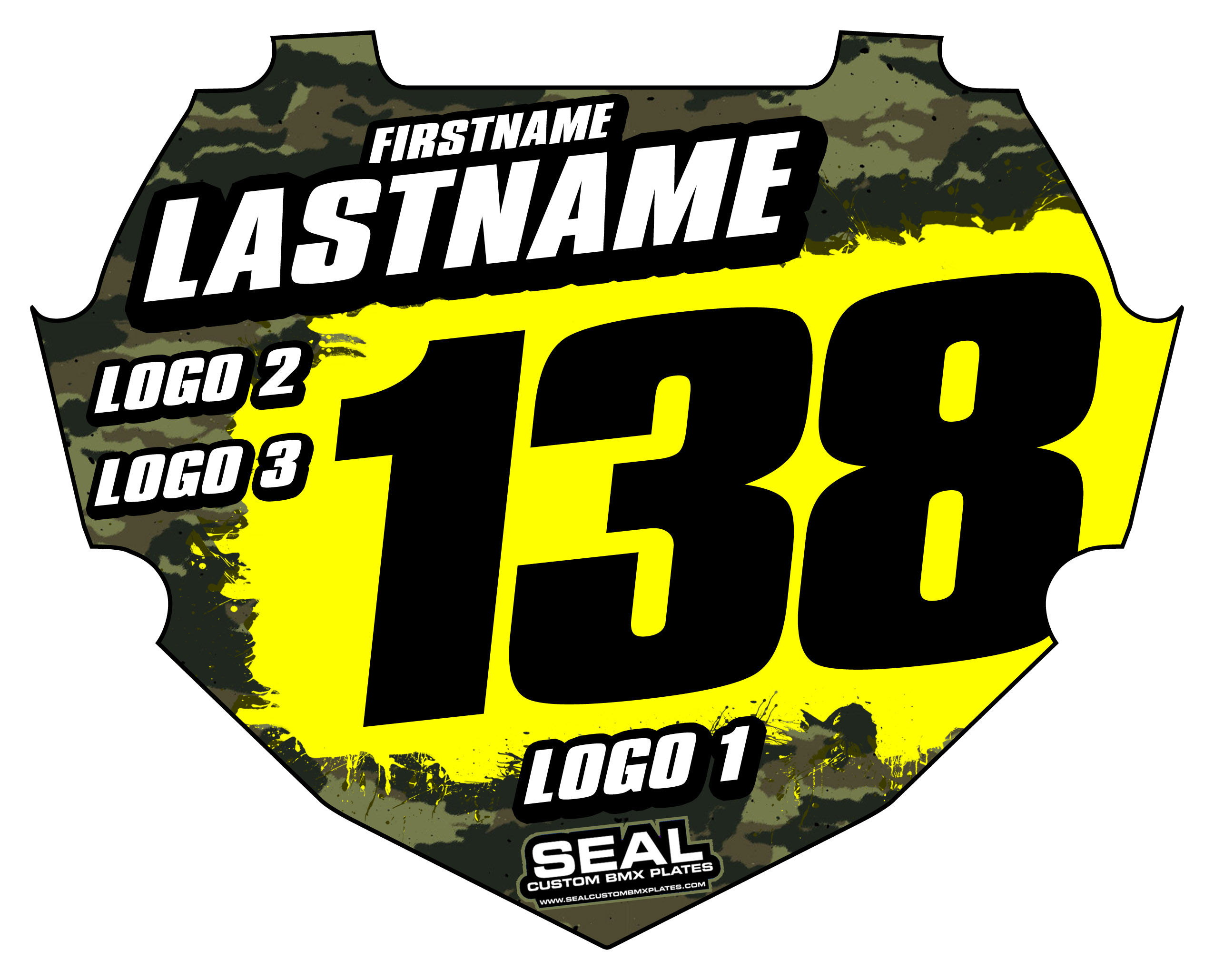 Army Camo Style 2 (Decal Only) - Box Components