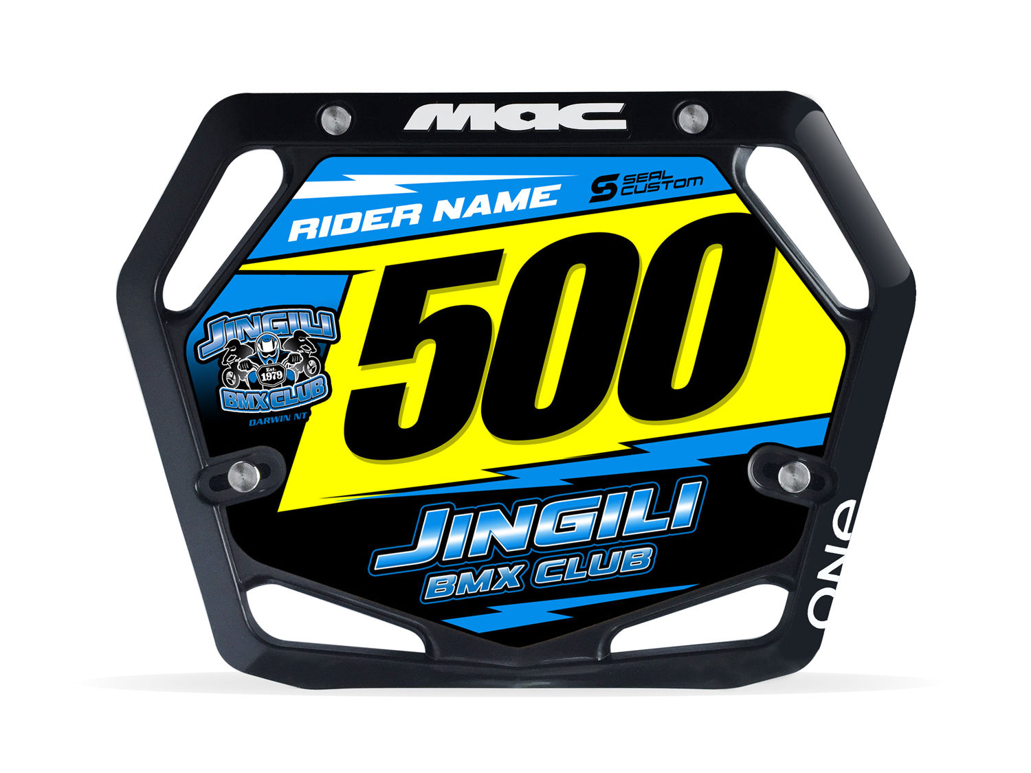 Jingili BMX (Plate and Decal) - MAC Components