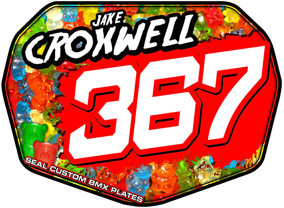 Thumbnail: Gummy Bears - Seal Standard Custom Plate