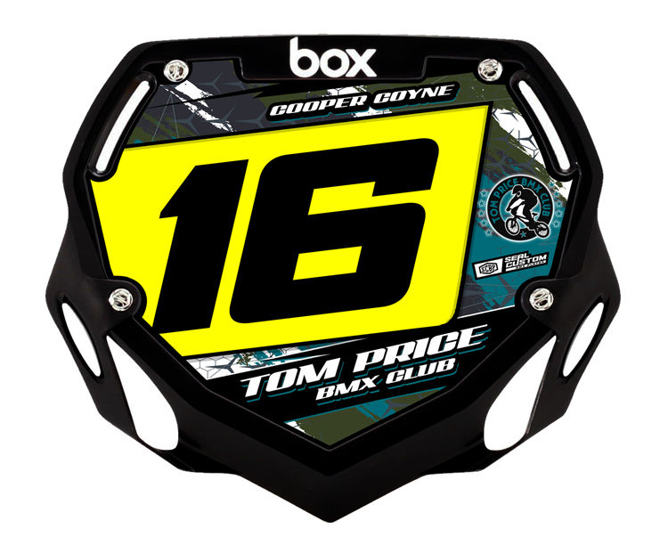 Tom Price (Plate and Decal) - Box Components