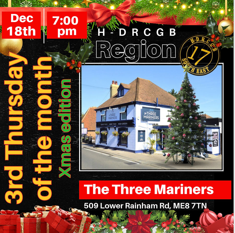 Three Mariners - Xmas meal