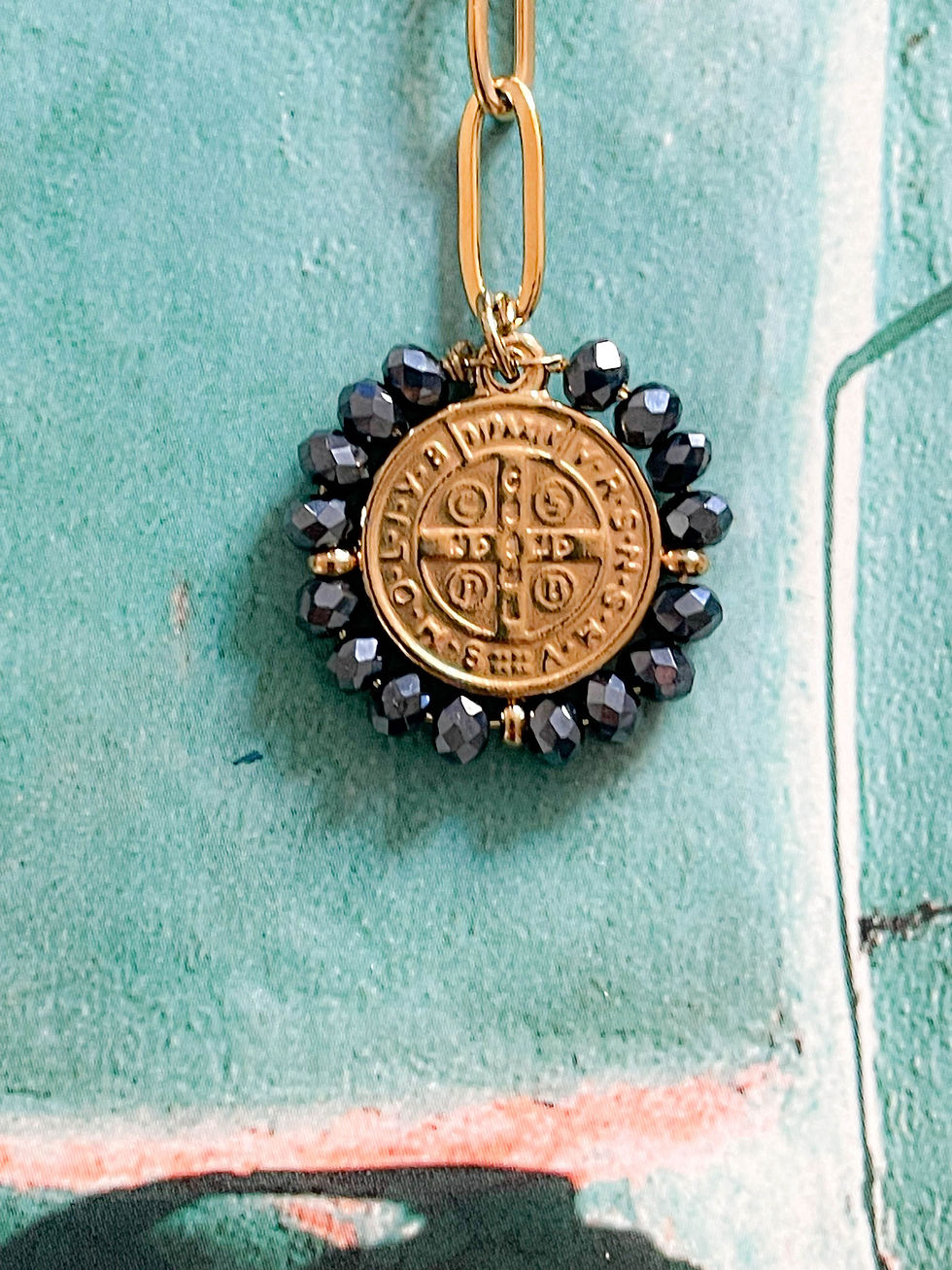 Miniature : Collier Gloria Black - Palas