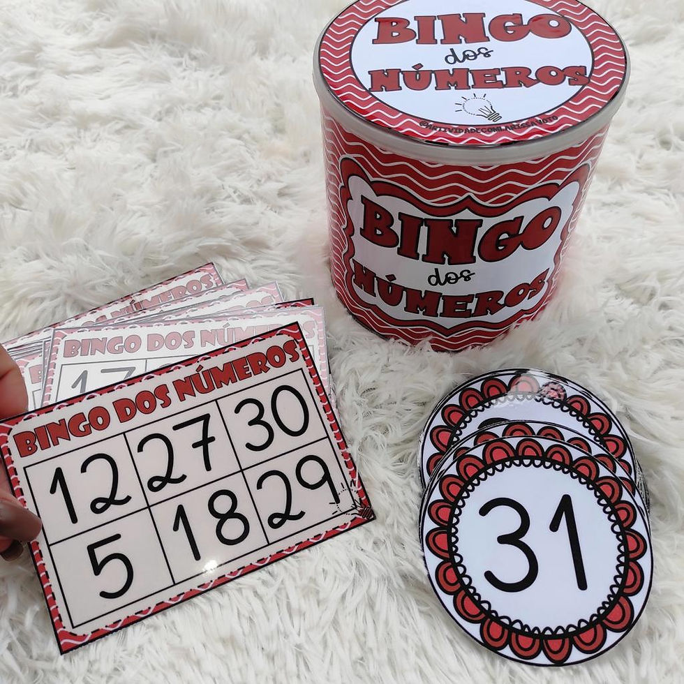 BINGO DOS NÚMEROS