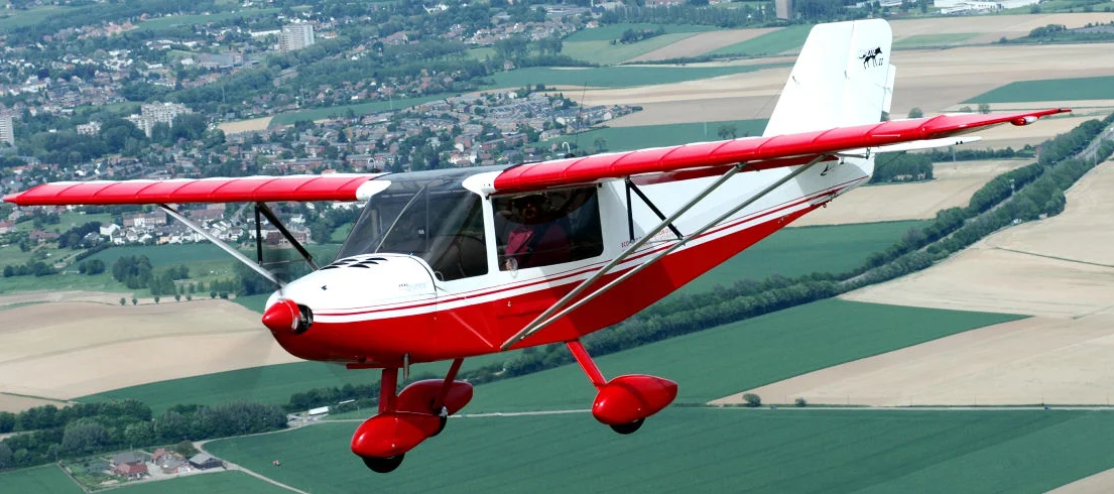 50-minute flight by plane