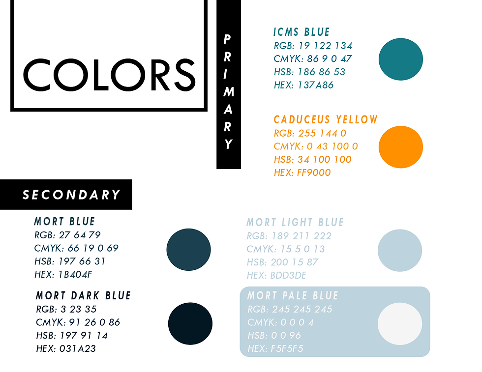 ICMS Color Pallet