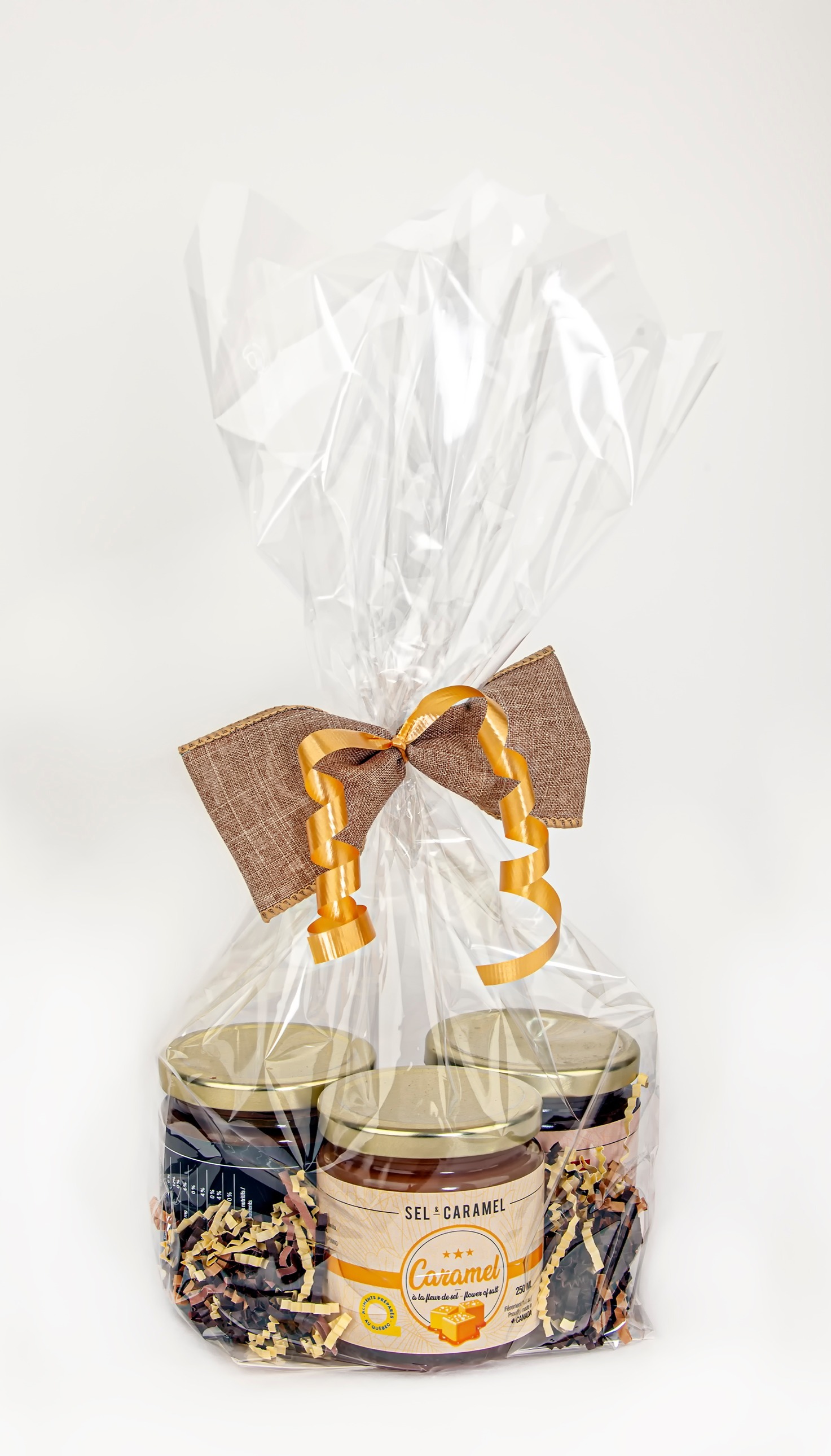 Emballage 3x 250ml (fleur de sel, café et choco)