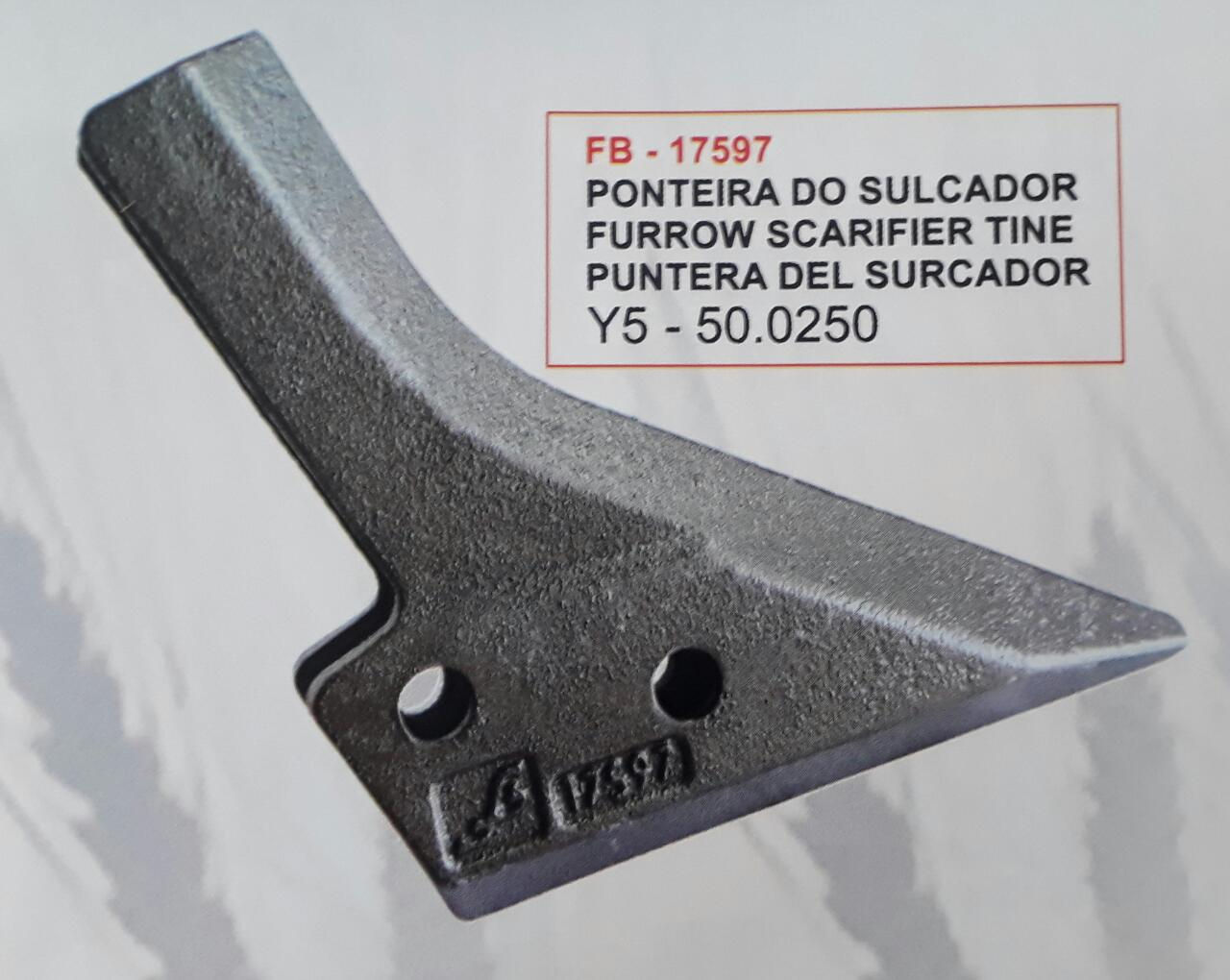 Ponteira do sulcador