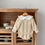 Thumbnail: Organic Baby Cardigan and Romper Beige