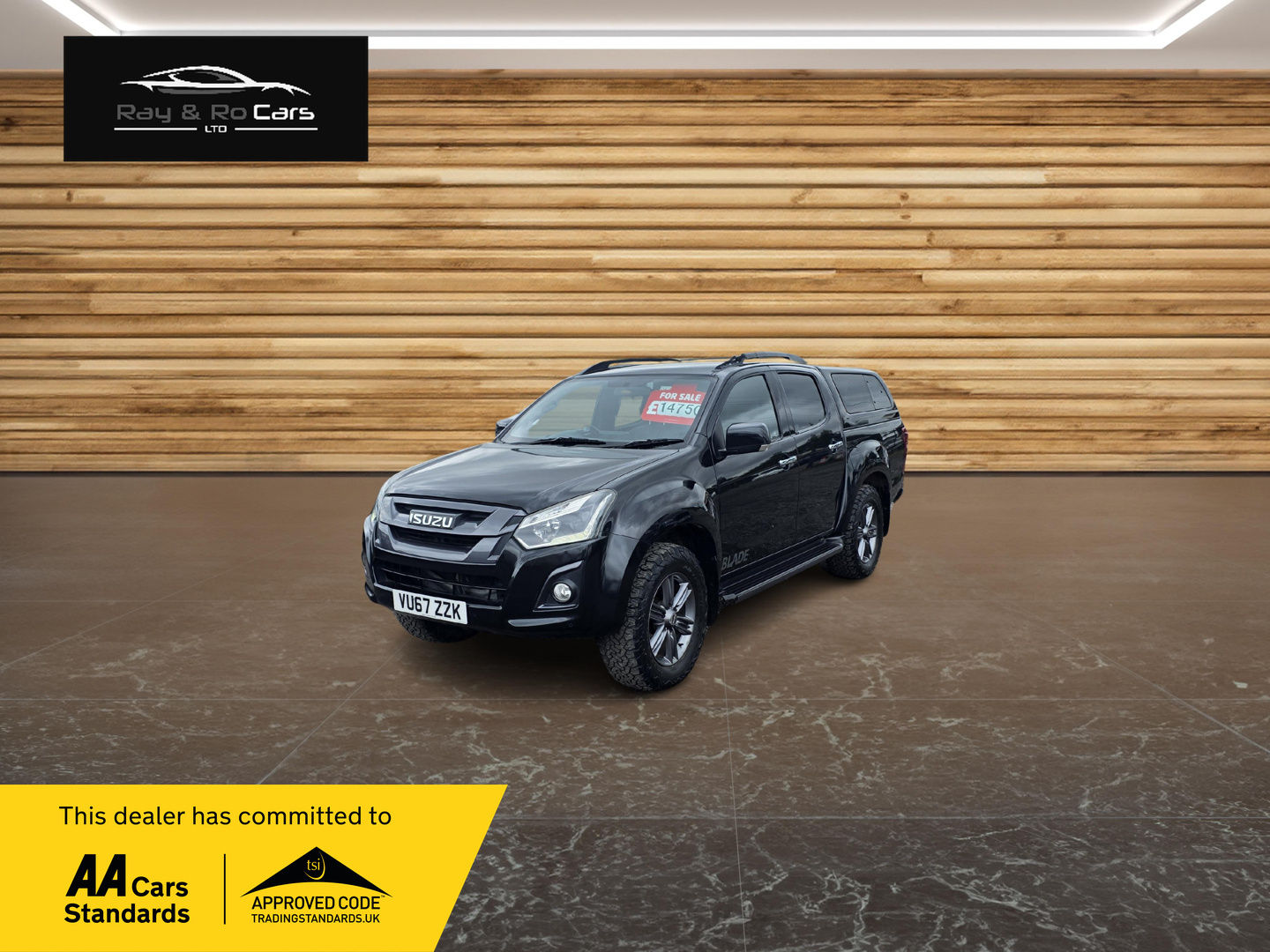 ❌️SOLD❌️2017 Isuzu D-Max 1.9 TD Blade 4WD Euro 6 4dr manual
 NO VAT⚠️