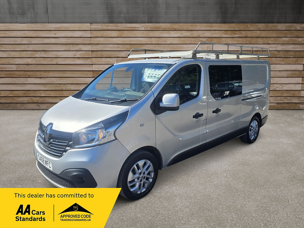 Thumbnail: ❌️SOLD❌️2018 Renault Trafic 1.6 dCi ENERGY 29 Sport Nav Crew cab euro6