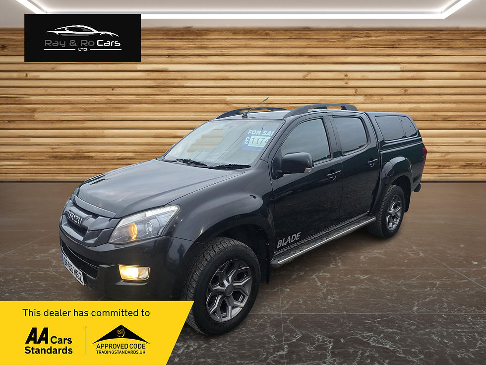 2015 Isuzu D-Max 2.5 TD Blade Pickup 4dr Diesel Manual 4x4
NO VAT⚠️