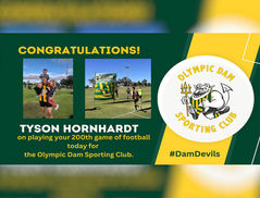 Tyson Hornhardt - 200 Games