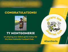 Ty Montgomerie - Debut West Adelaide