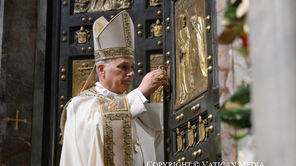 Pope Leo XIV closed the Holy Door of St. Peter's Basilica, concluding the Jubilee Year of Hope