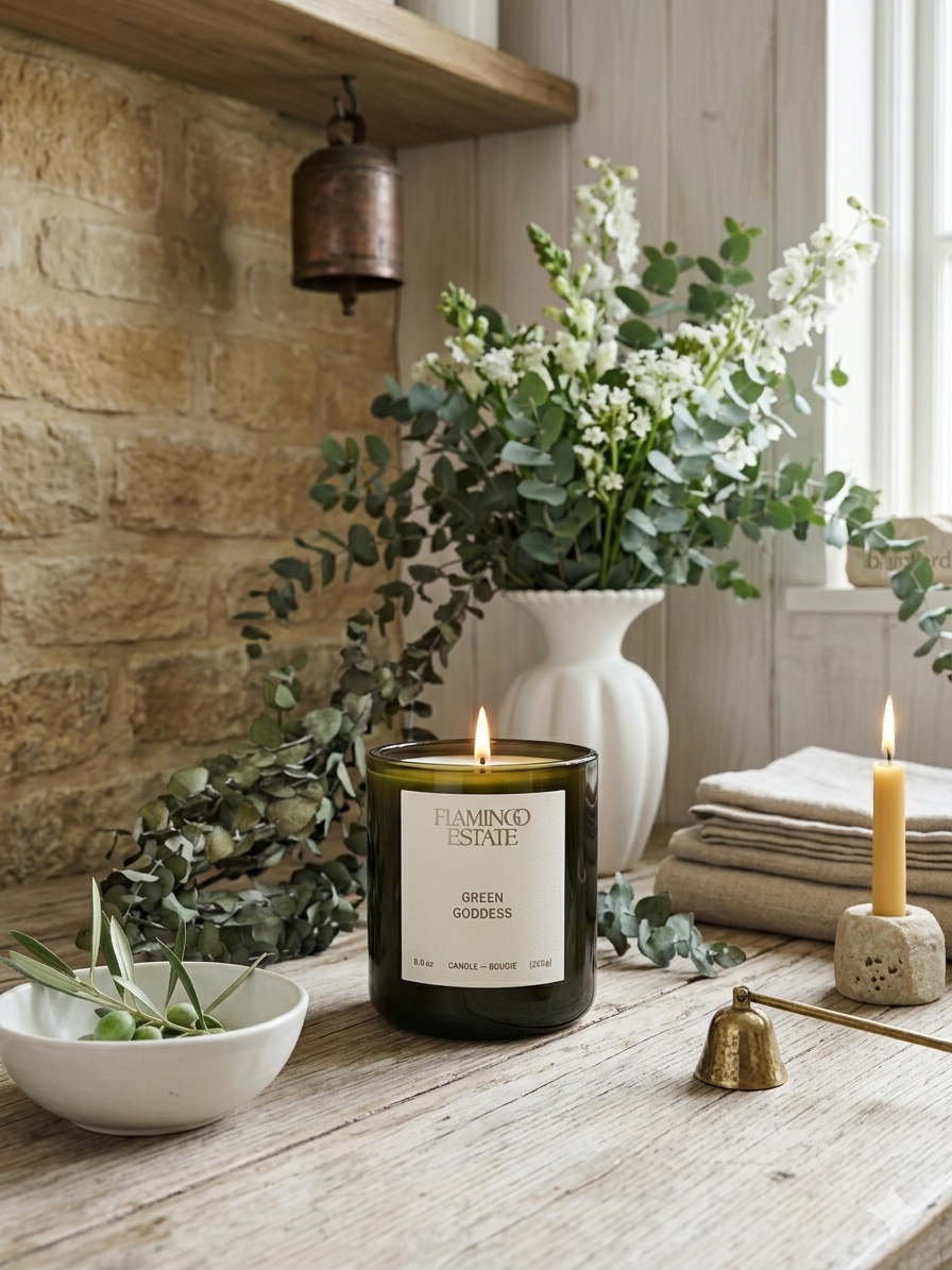 Green Goddess Candle
