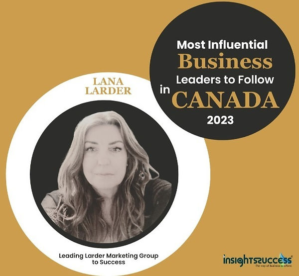 Named Most Influential Business Leader To Follow In Canada