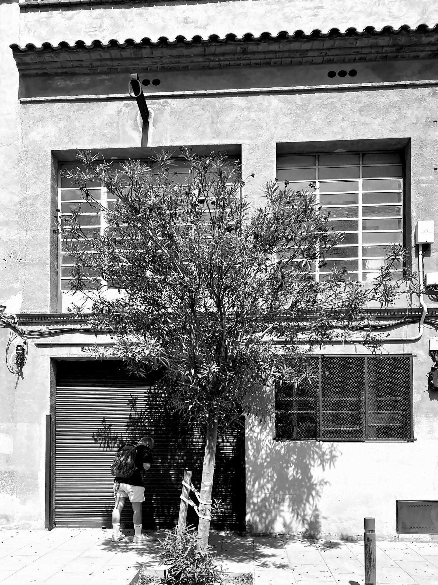 Getir Barcelona, Passatge de Xile 54, before and during construction, image 1