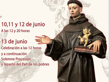 Medina del Campo celebra a su segundo patrón, San Antonio de Padua