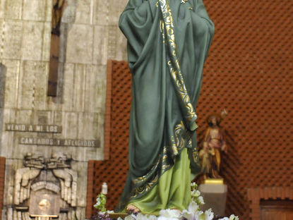 Medina del Campo | EN OCTUBRE, MES DEL ROSARIO, LA VIRGEN DE LA ESPERANZACONTINUA SUS MISIONES EVANGELIZADORAS EN POZALDEZ,MEDINA DEL CAMPO Y NAVA DEL REY.