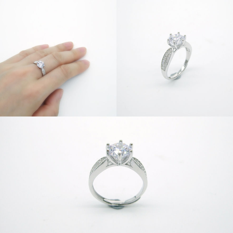 zirconia adjustable ring