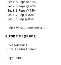 BACK SQUATS + GOOD TIMES