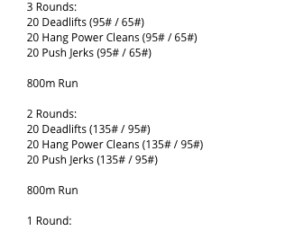 PARTNER WOD ON A TUESDAY