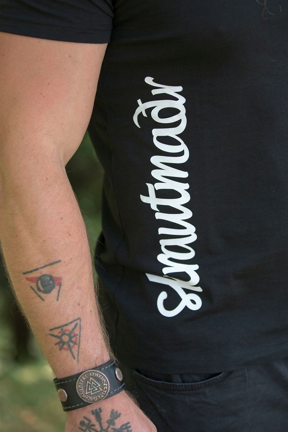 Miniaturbild: SKRAUTMADR - T-Shirt schwarz - Bio-Baumwolle