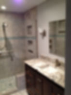 Custom bath LM master with Vanity