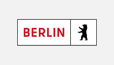BERLIN Schriftzug mit Berliner Bär