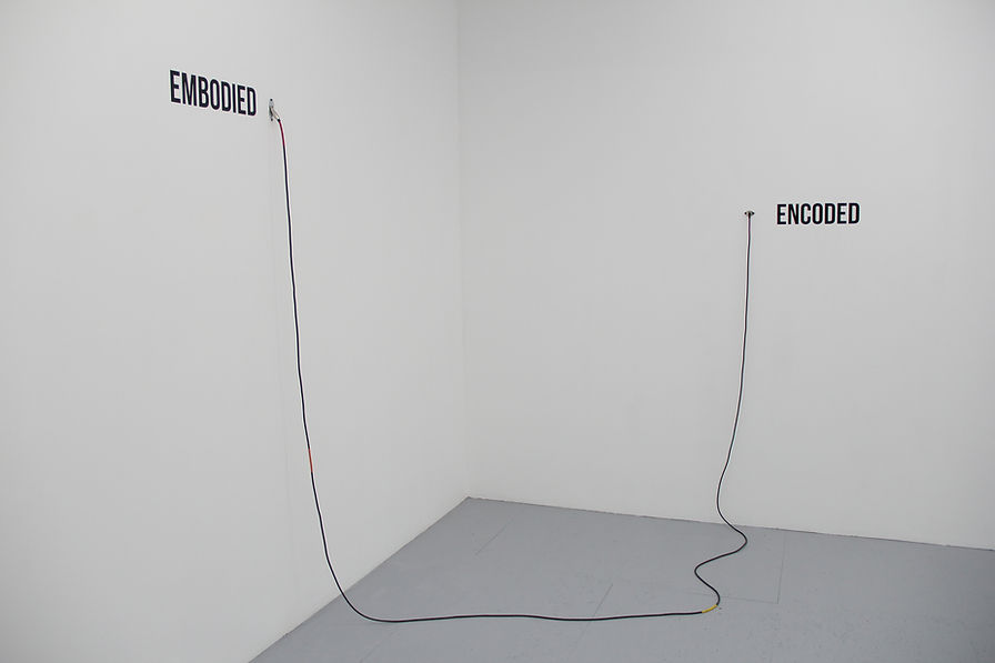 Embodied to encoded/encoded to embodied or input in situ - Antonin Gerson