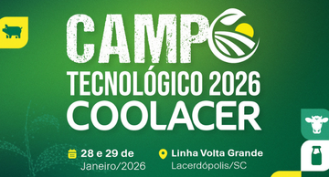 Começa hoje em Lacerdópolis, o primeiro dia de campo do ano de 2026 nas cooperativas catarinenses