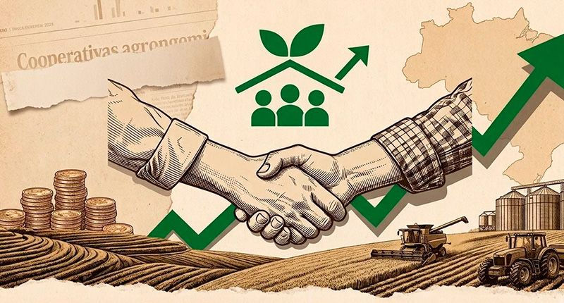 Cooperativas agropecuárias quase dobram participação no PIB do agronegócio