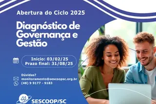 Ciclo 2025 do Diagnóstico de Governança e Gestão inicia na próxima segunda-feira