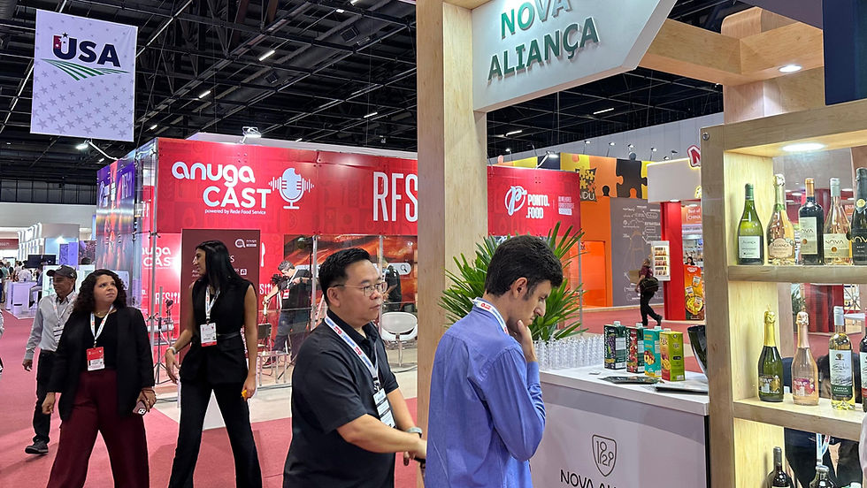 Cooperativas gaúchas atraem compradores internacionais na maior feira de alimentos e bebidas das Américas