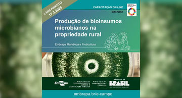 Embrapa lança capacitação sobre produção de bioinsumos