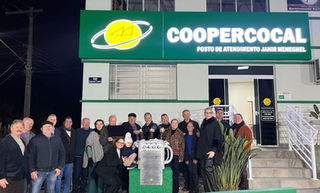Coopercocal inaugura novo Posto de Atendimento em Urussanga e homenageia Jahir Meneghel