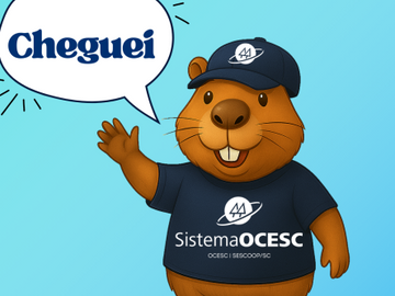 Sistema OCESC lança pacote de figurinhas da mascote do cooperativismo