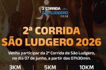 Últimos dias para garantir vaga na 2ª Corrida de São Ludgero