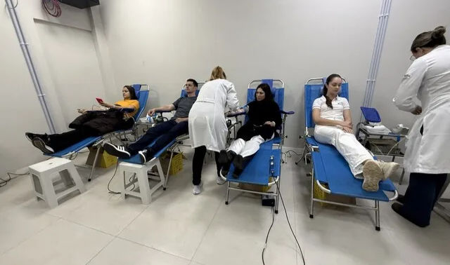 Semana ODS na Prática: Cerbranorte realiza coleta de sangue em parceria com o Hemosc