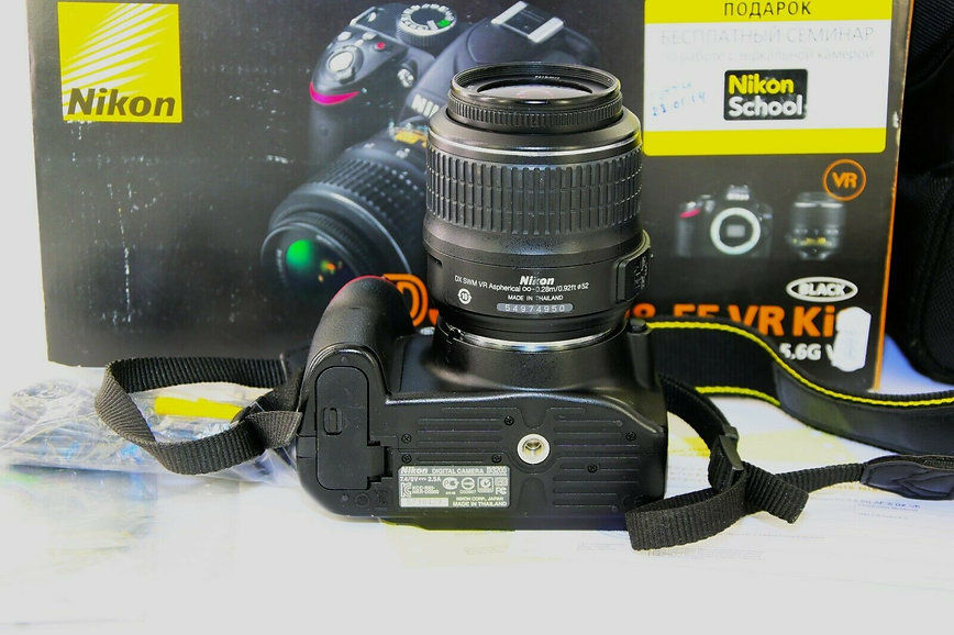 Miniatura: Cámara DSLR Nikon D3200 24.2MP con Lente 18-55mm VR – Usado