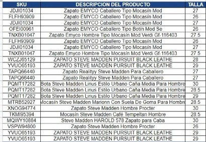 Miniatura: Lote Premium: 22 Pares de Zapatos de Marca para Caballero (Grado A)