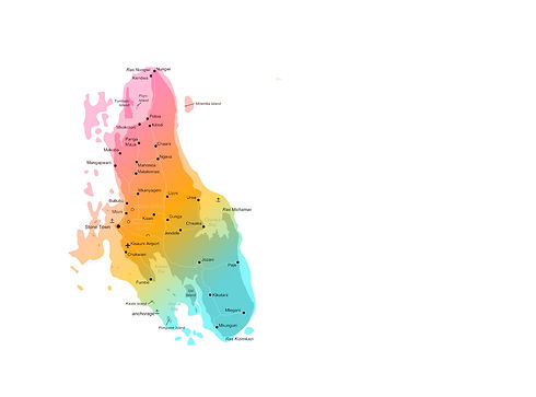 Map of Zanzibar