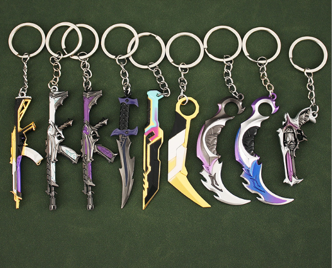 Miniatura: Valorant Merchandise M4 Impression Metal Keychain