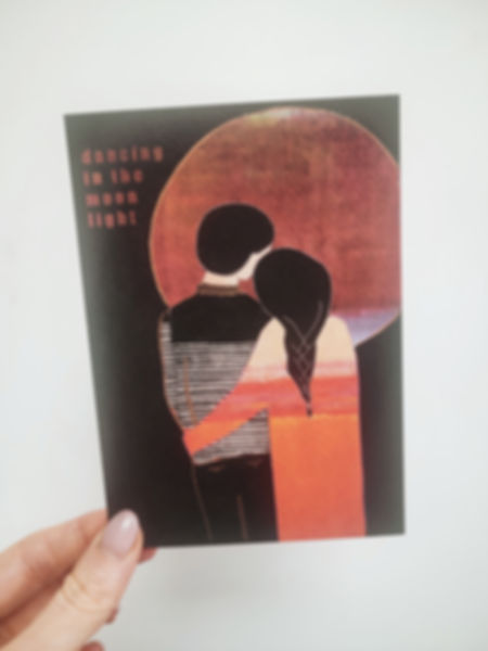 Postcard - moonlight -