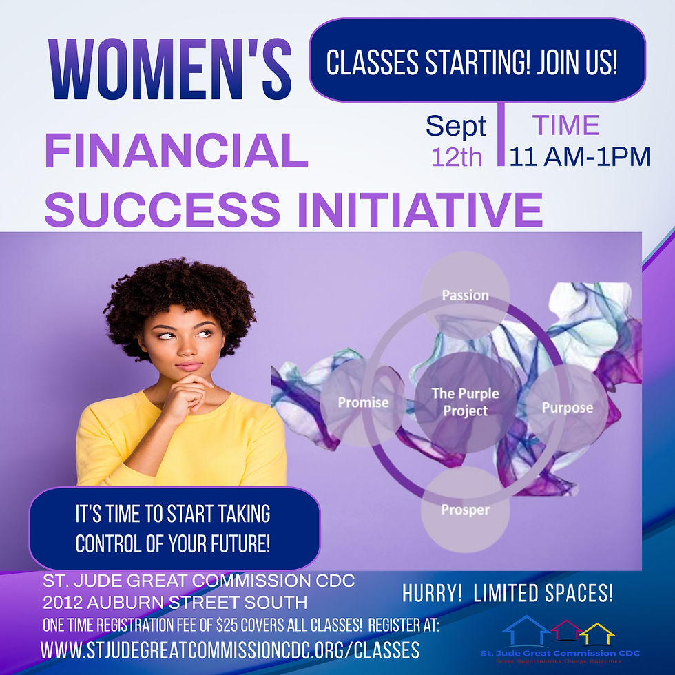 The Purple Project-Women's Financial Success Initiative