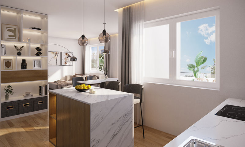 1. Beispiel Wohnen Penthaus