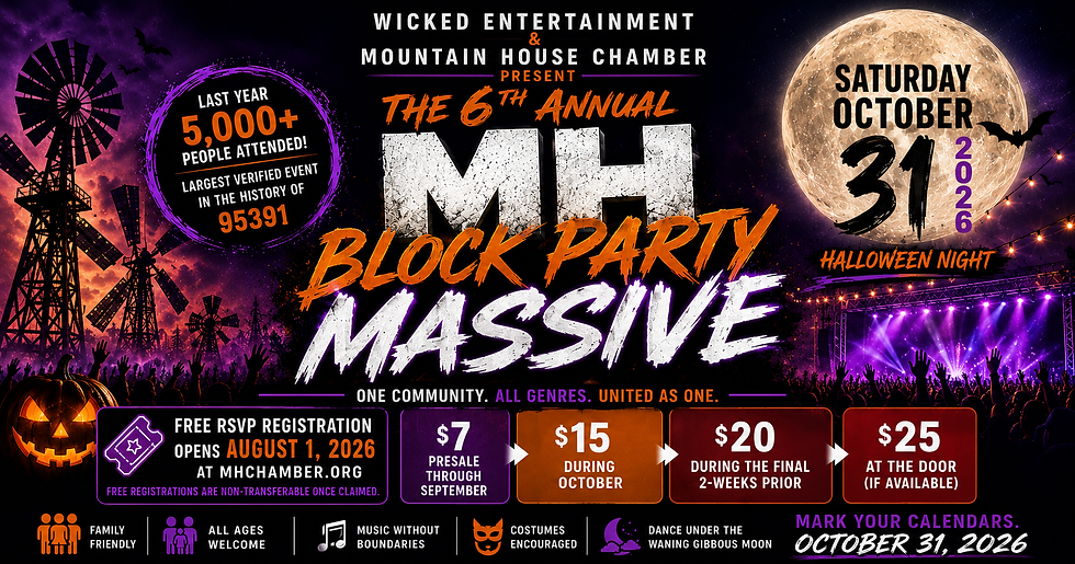 Mountain House Block Party